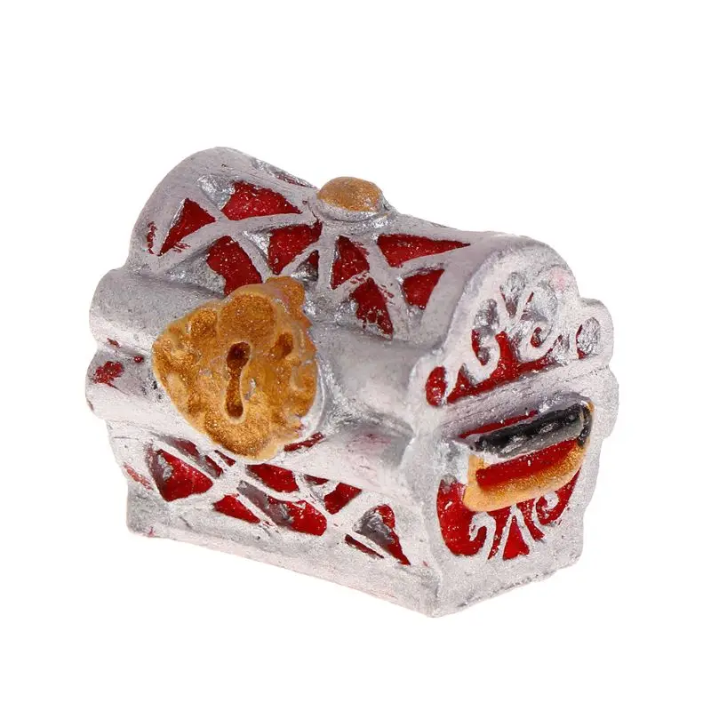 Сундук с сокровищами Античная Творческий аквариум декорация для аквариума