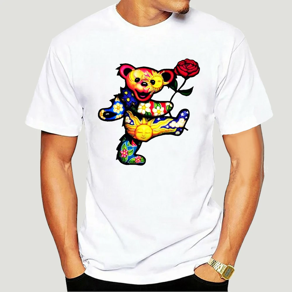 

Grateful Dead Bear белая футболка 5284X