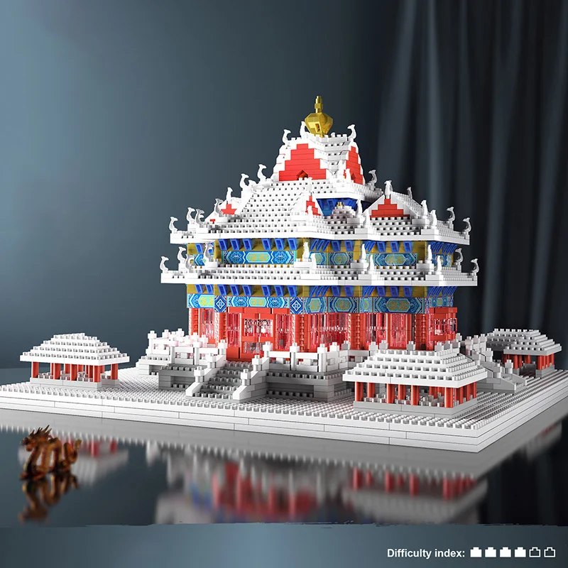 Микро кирпичи мини архитектурные блоки набор моделей для строительства