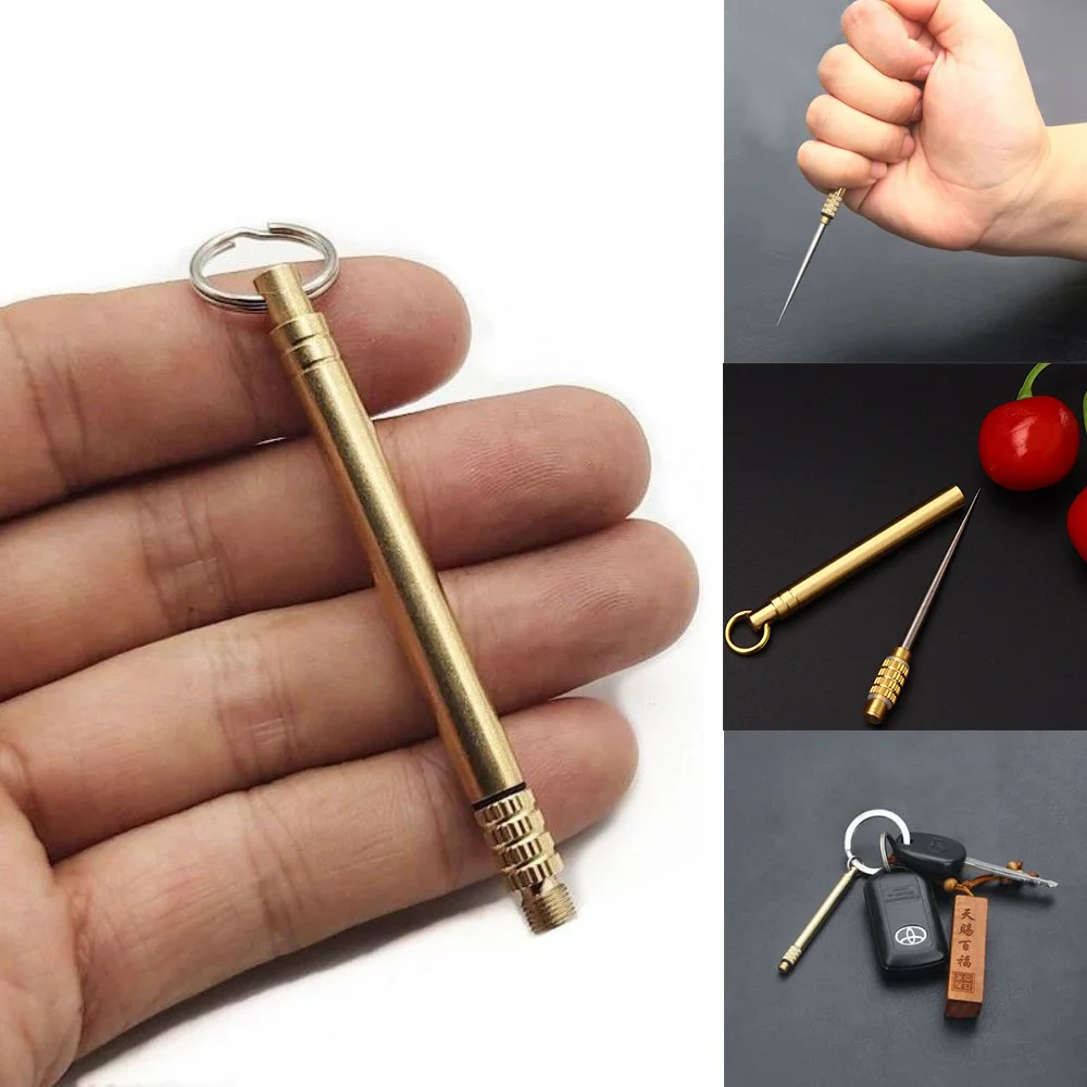 Титановая уличная портативная многофункциональная Бутылочки Для Зубочисток