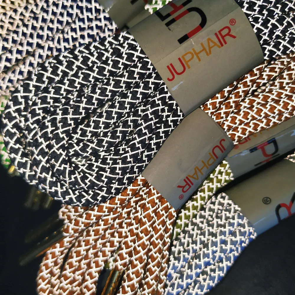 Juphair 60-160 см золотистого цвета с металлическим наконечником с фактурой спортивные шнурки 3м Reflective круглые шнурки для ботинок флуоресцентные шнурки для кроссовок веревка для шнурков