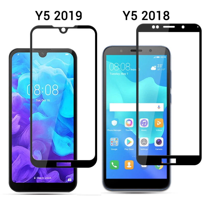 Защитное стекло для Huawei Y5 2019 закаленное y5 prime 2018 Y 5 Y52019 Y52018 L21 LX2 защита