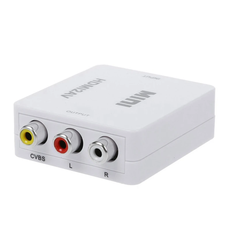 1 шт. HDMI RCA видео и o конвертер адаптер &amp 2-полосная 6P4C RJ11 модульного Телефона