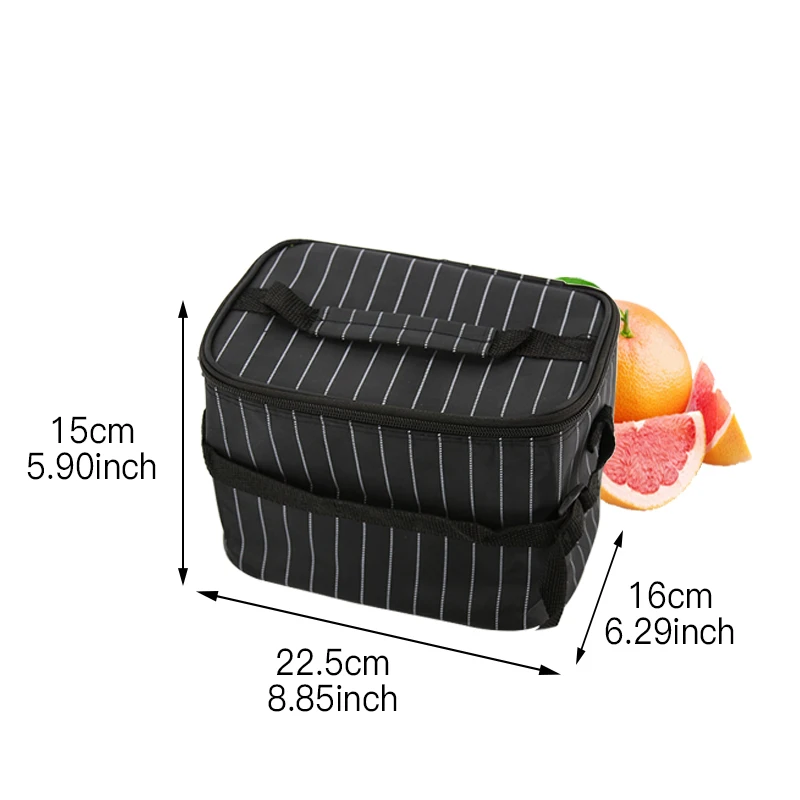 Сумка для еды кухни изолированная Портативная сумка ланч-сумка торта стейка