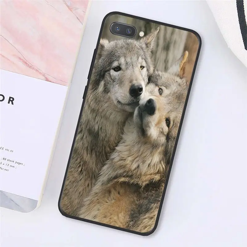 Классический классный хипстерский чехол Babaite с волком для телефона Huawei Honor 8X 9 10 20