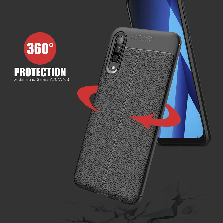 Роскошный брендовый оригинальный ударопрочный армированный чехол A70 для Samsung Galaxy