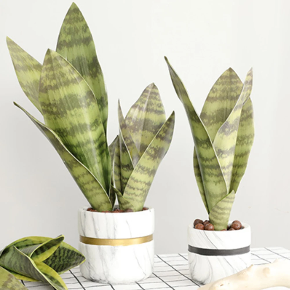 Искусственное растение Sansevieria Prain искусственное пустынное суккуленты Агава