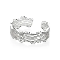 925 sterling silver bangles diy mesh with heart bangles for women party jewelry
