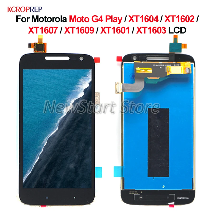 Для Motorola Moto G4 Play ЖК-дисплей с сенсорным экраном дигитайзер сборка для XT1604 XT1602 XT1607