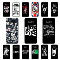 fhnblj punk rock phone case for samsung note 5 7 8 9 10 20 pro plus lite ultra a21 12 02