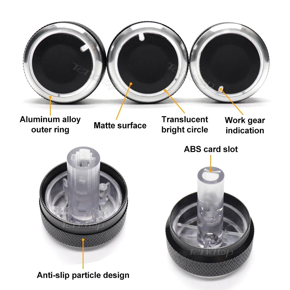 Переключатель кондиционера для Mazda 2 ручка из алюминиевого сплава панели