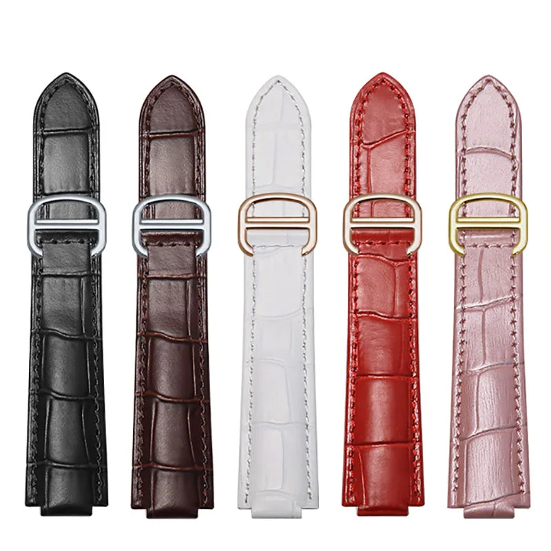 

Watch Accessories Genuine Leather StrapFor Blue Balloon Tank Strap Outdoor Sports Waterproof Watch Band 14/16/18/20/22mm