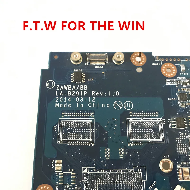 Для Lenovo B50-45 ZAWBA отлично LA-B291P Материнская плата ноутбука A8-6410 процессор 100%
