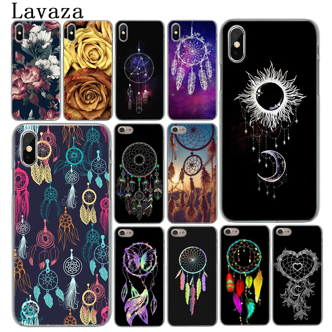 Жесткий чехол Lavaza акварельный Ловец снов для телефона iPhone XR X XS 11 Pro Max 10 7 8 6S 5 5S SE 4S