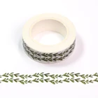 Декоративная клейкая лента для скрапбукинга, 15 мм х 10 м