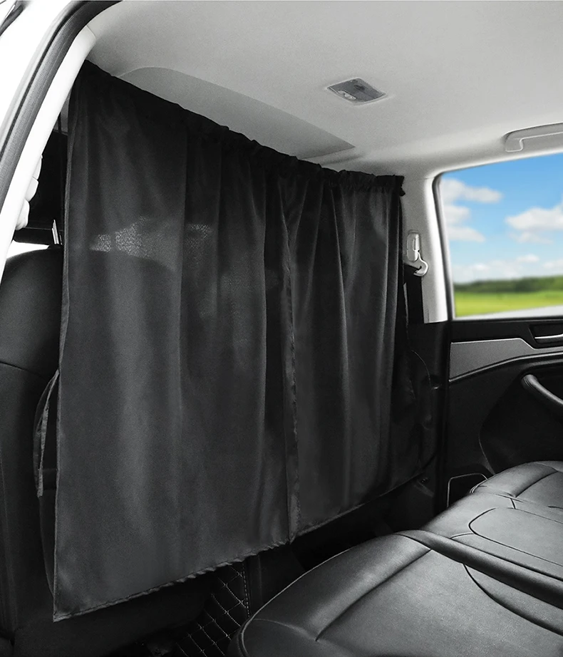 

1PC Car Isolation Curtain Sealed Taxi Cab Partition Protection Commercial Vehicle Air-conditioning Auto Sunshade Privacy Sheet