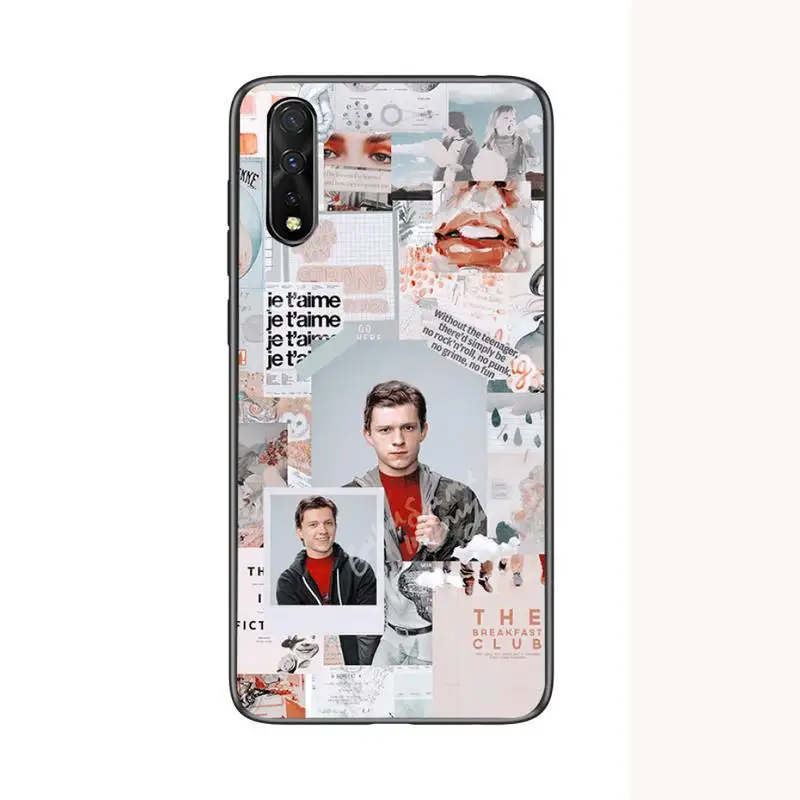 

TOM HOLLAND Super hero Phone Case for Samsung s21 ultra S6 S7 edge s8 s9 s10 S20 plus lite S10E note 10 20 pro coque