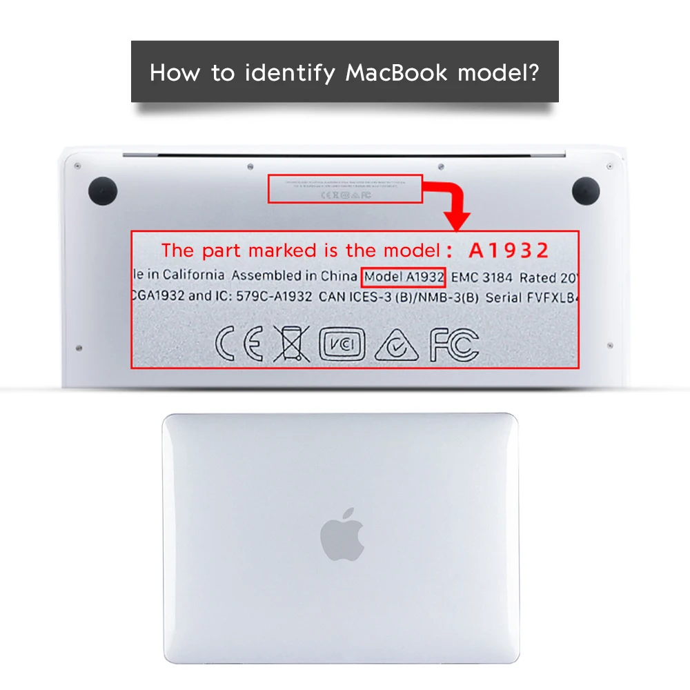 Противоударный прозрачный ПК чехол для Macbook Pro Retina 13 15 12 Air 11 жесткий пластиковый