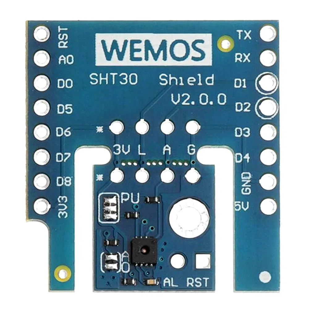 

SHT30 экран V2.0.0 SHT30 I2C цифровой модуль датчика температуры и влажности для D1 Mini