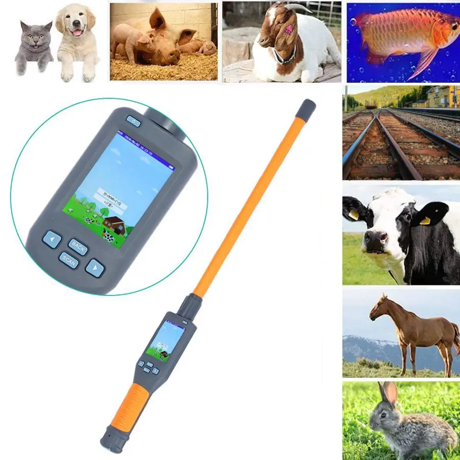RFID считыватель портативный 134 2 кГц бирок USB/Bluetooth чип для сканера ISO11784/85
