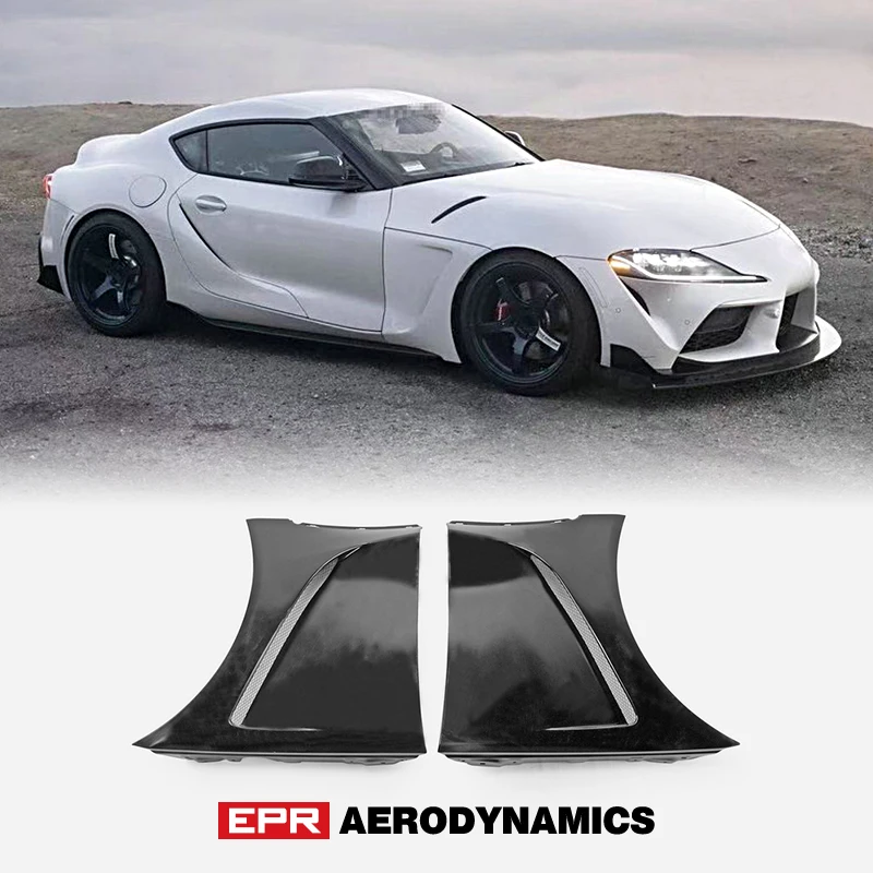 Автомобильные аксессуары из стекловолокна для TOYOTA Supra A90/A91 EPA Style FRP переднее крыло