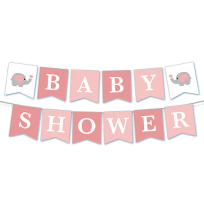 3 м Baby Shower Пол раскрыть вечерние украшения розового и синего цвета с изображением