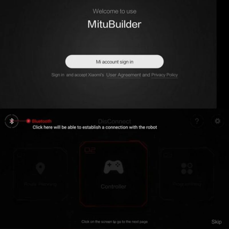 Цветной датчик Xiao mi для mi tu Builder mi Bunny, интеллектуальный блок, робот, цвета серого, беспроводной умный датчик управления