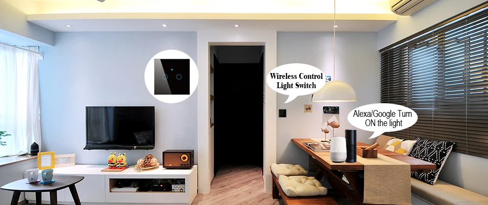 Z wave Plus, настенный светильник, выключатель для домашней автоматизации, сенсорный выключатель, умный светильник с дистанционным управлением, совместимый с Zwave серии 300 и 500
