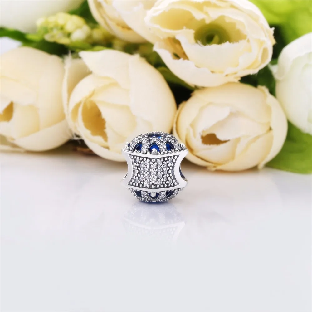 Подвеска в виде Снежинки из серебра 925 пробы с фианитом|authentic sterling silver|sterling silver