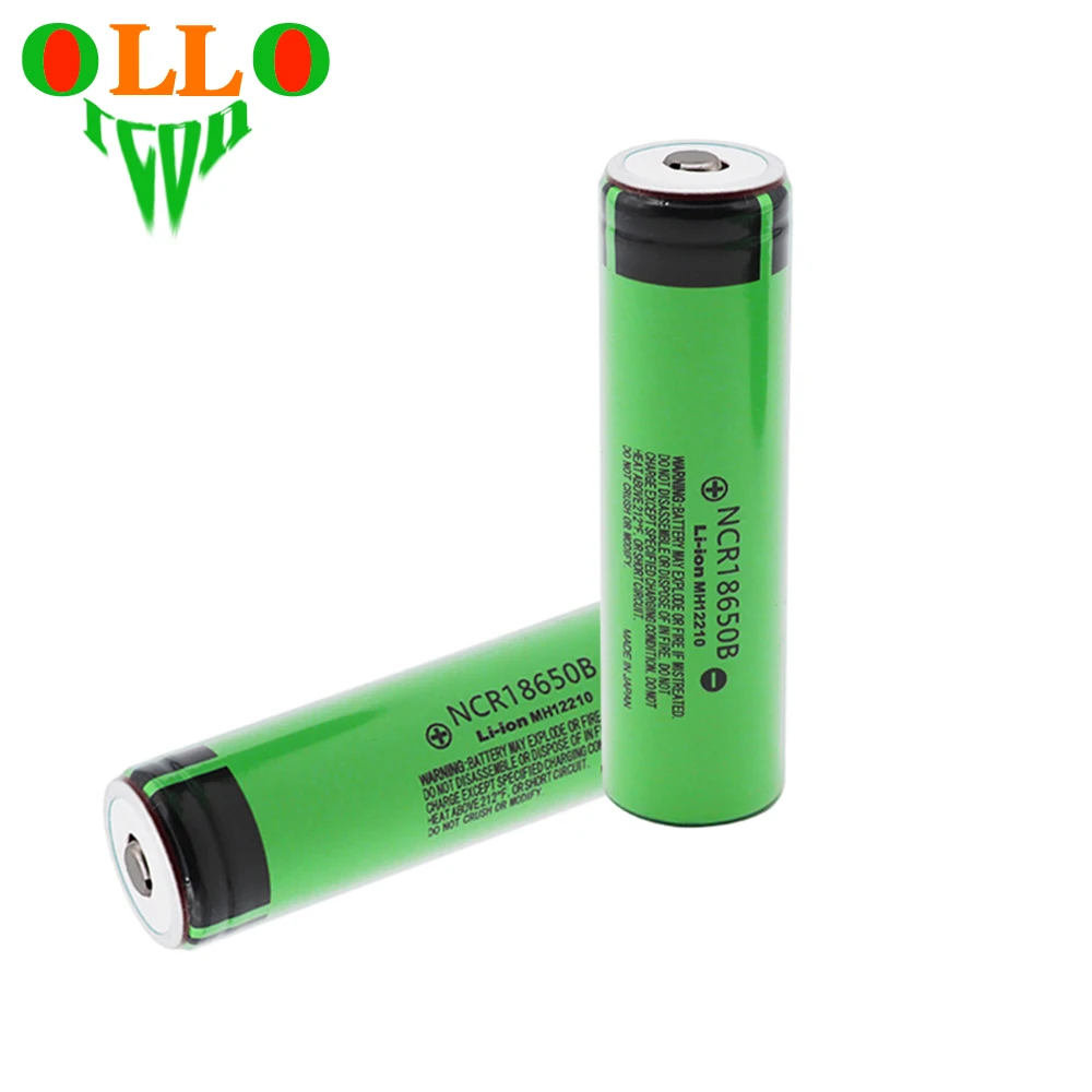 100% Новый оригинальный 18650 аккумулятор NCR18650B 3 7 v 3400 mah литиевая аккумуляторная