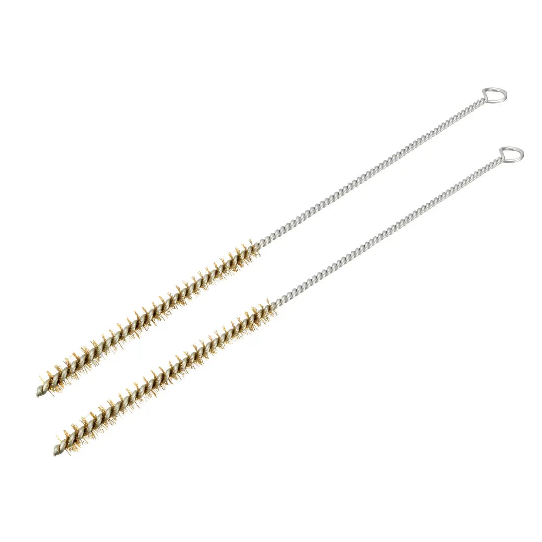 

Uxcell 2pcs 8mm Diameter Copper Wire Tube Cleaning Brush Copper Wire for Cleaning Steel Parts Machinery Paint Stains