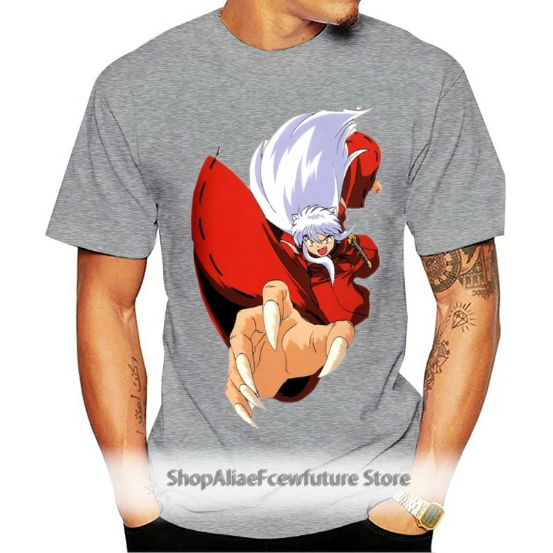 

Men T Shirt Inuyasha Fashion For Funny t-shirt Novelty Tshirt Women