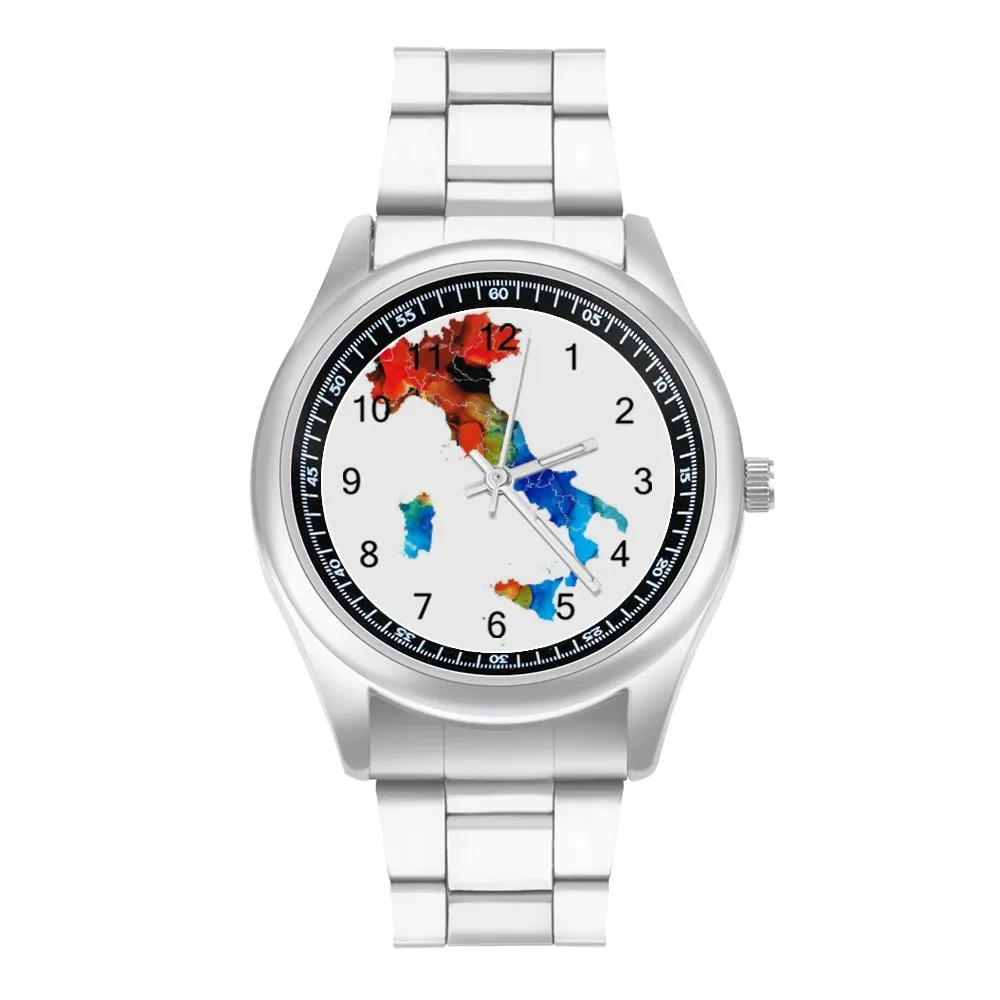 

Часы наручные женские кварцевые в деловом стиле из нержавеющей стали