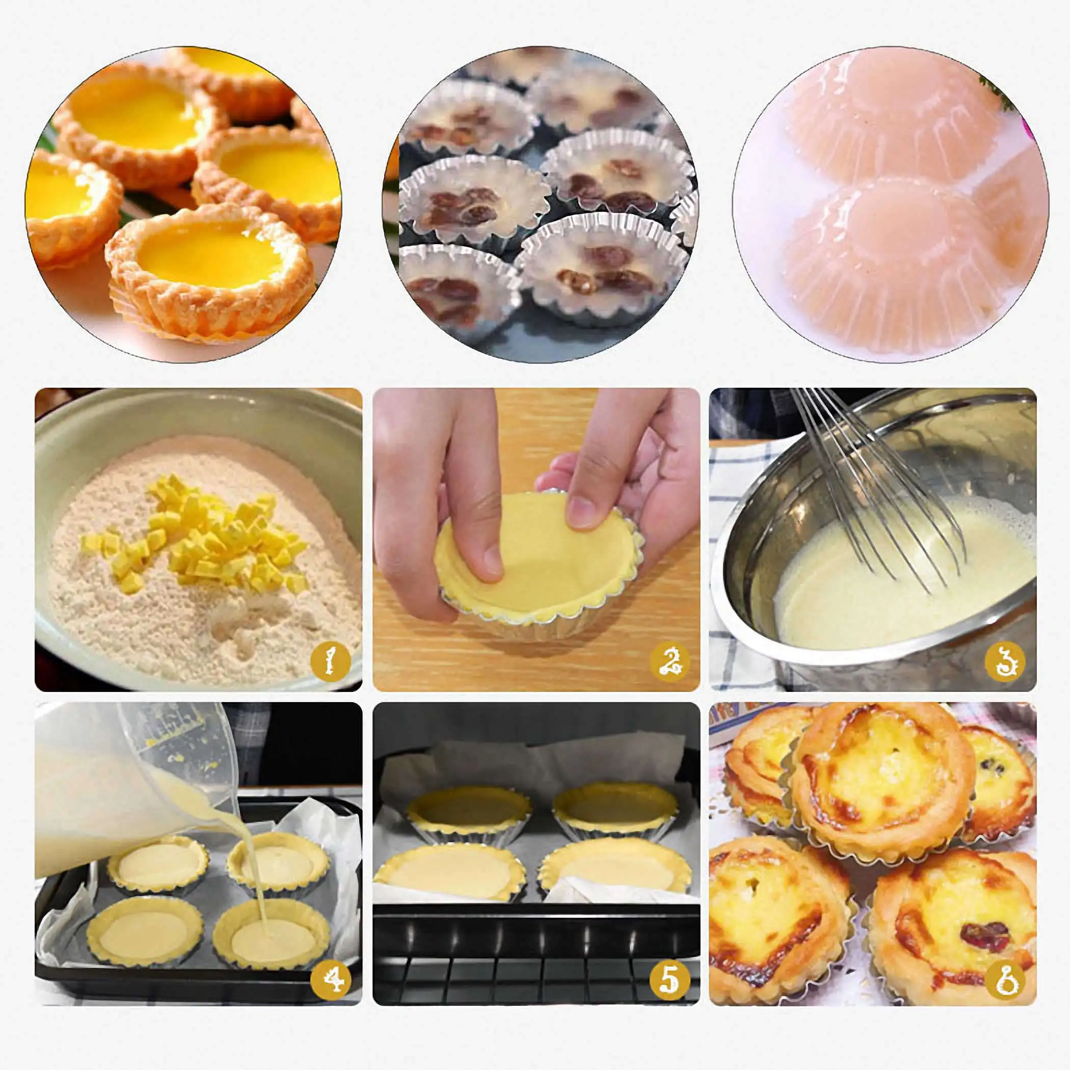 Много формы для яичного пирога кекс печенья с антипригарным покрытием