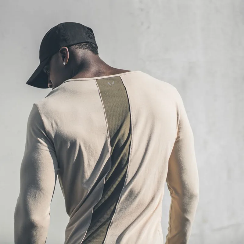 2020 сетчатые дышащие хлопковые облегающие футболки для спортзала в стиле пэчворк