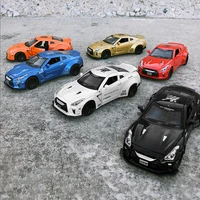 132 diecast toy car model jdm nissan skyline ares gtr r34 r35 miniature scale alloy metal simulation vehicles for children gift