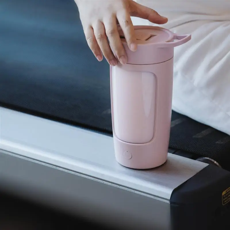 OUNONA Creative Automatic Mixing Cup USB Charging Stirring Blender Fruit Mixer Pink Black White |