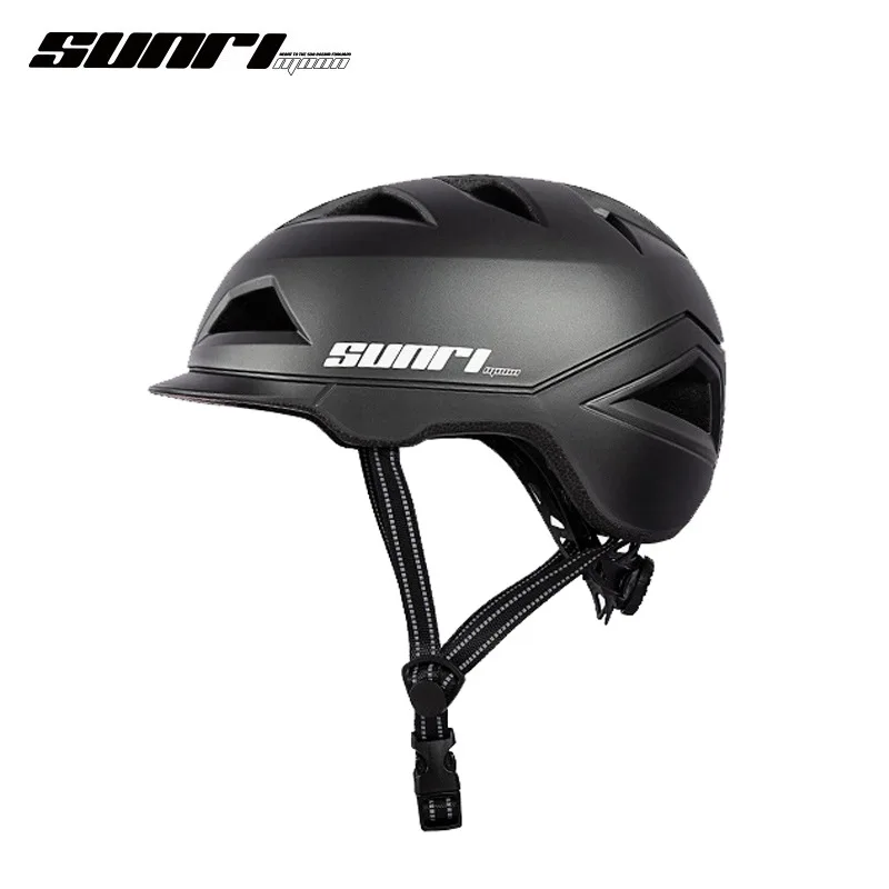 

SUNRIMOON City Commuter Riding Helmet Unisex Is Suitable For Electric car Bike Motorcycle MTB Pulley Outdoor sports Helmet