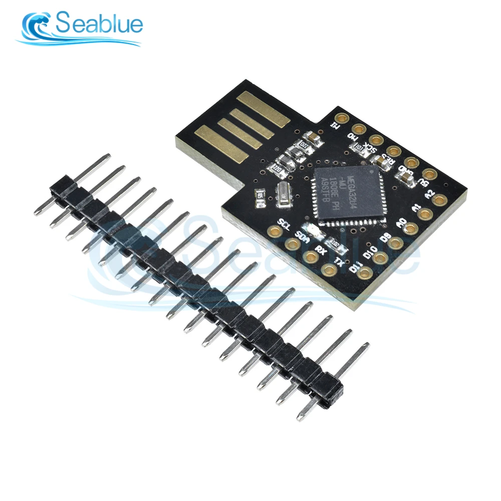 

Pro Micro Beetle Keyboard USB ATMEGA32U4 Mini Development Expansion Board Module For Arduino Leonardo R3 16Mhz DC 5V