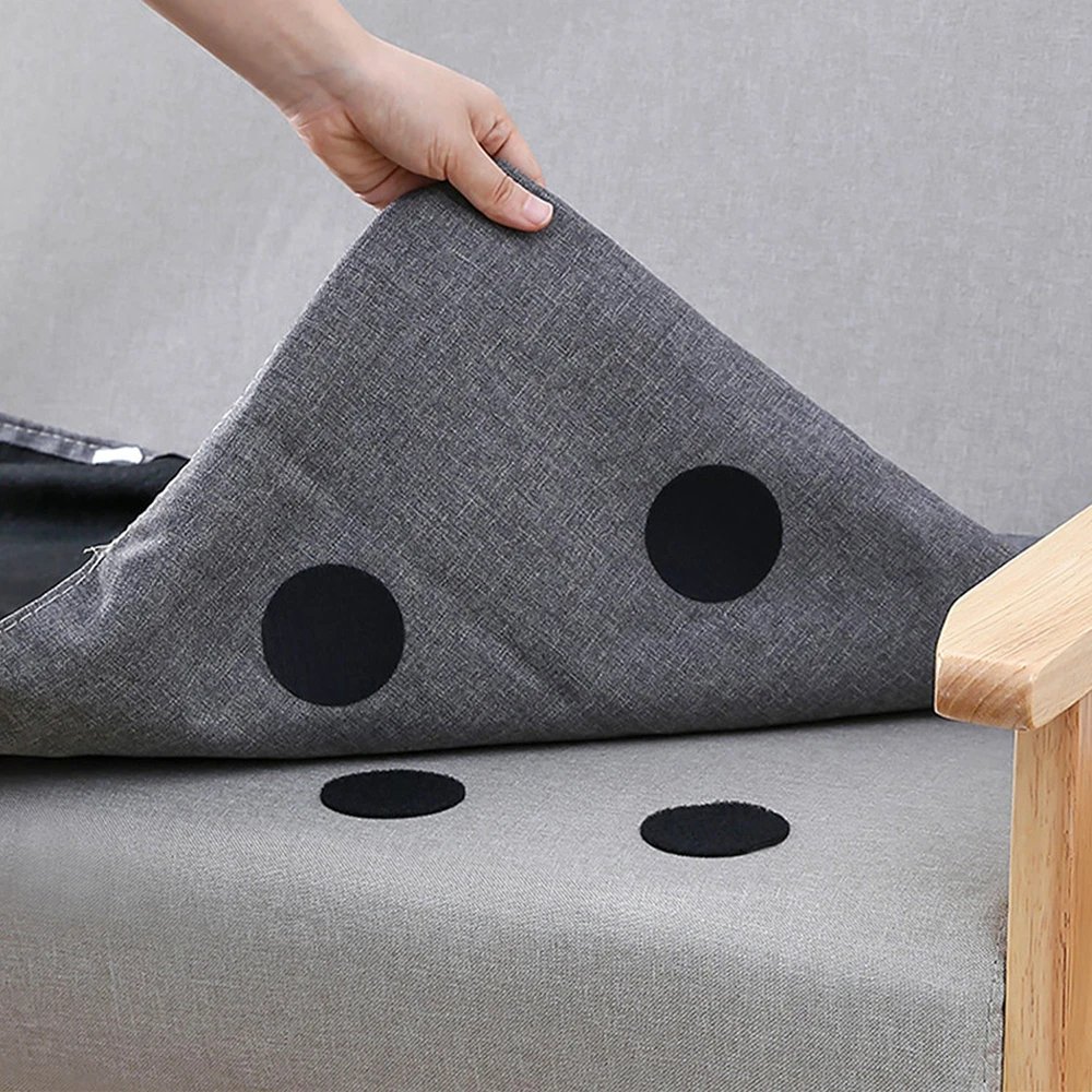 10 Pairs Anti Curling Carpet Tape Rug Gripper Velcro Secure the Sofa and Sheets in Place Keep Corners Flat | Дом и сад