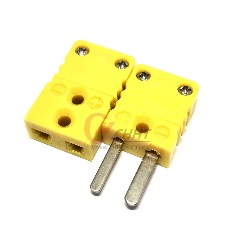 K-Type Flat Pin Panel Thermocouple Mini Connector | Connectors