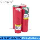 4S 14,4 V 16,8 V литиевый аккумулятор 18650 HE2 2500mah 20A 35A ток разряда для отвертки и Shurik (настроить)