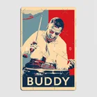 Buddy Rich Hope Greats Of Jazz Music History металлический плакат таблички роспись дизайн кинотеатра кухня жестяной плакат