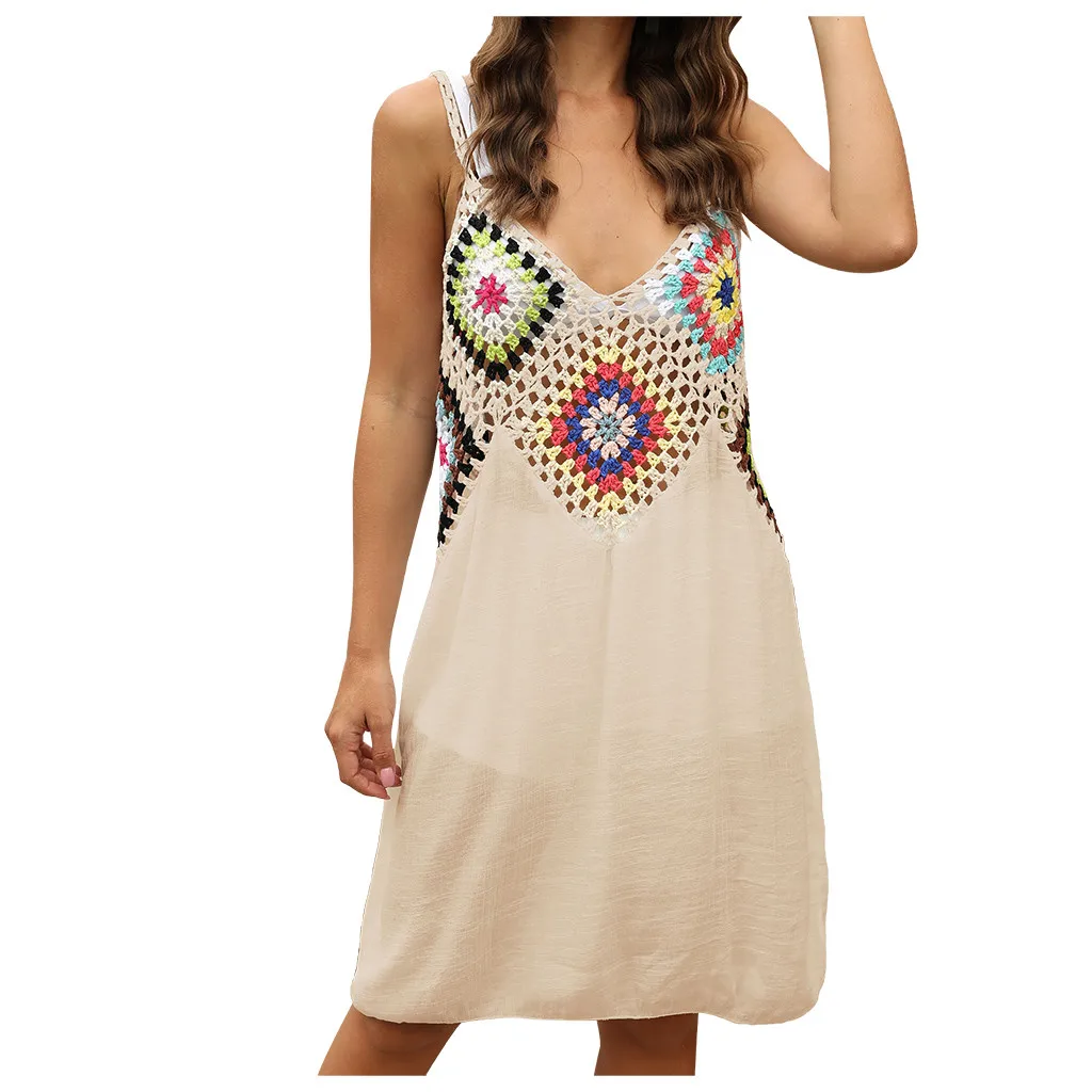 2020 женское сексуальное шифоновое бикини накидка Пляжное платье шарф парео