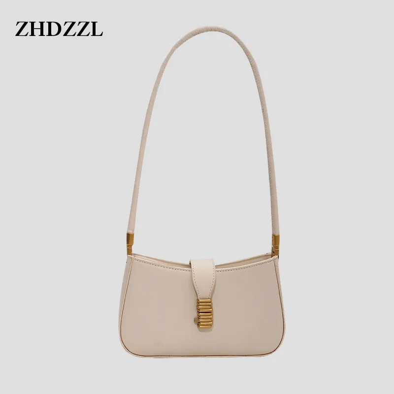 

Винтажная маленькая сумочка-Багет из искусственной кожи, модные дизайнерские сумки на плечо для женщин, роскошные брендовые кошельки через...