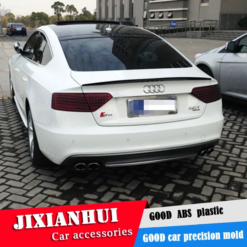 Спойлер для Audi A5 2007-2014 C спойлер ACKXV из АБС-пластика автомобильное заднее крыло
