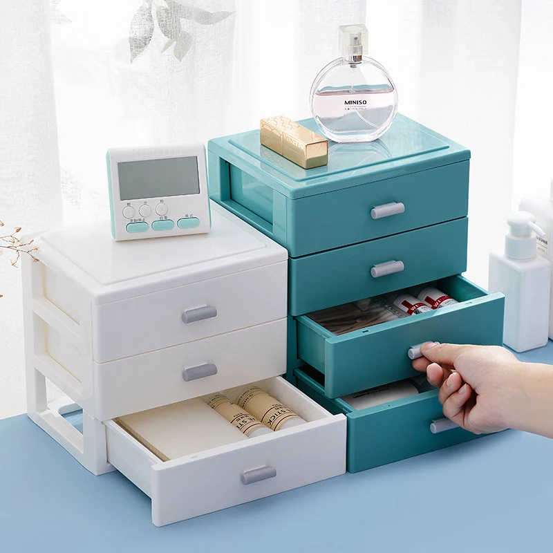 

Desk Mini Storage Box Drawer Stationery Organizer Desktop Accessories Storage Rack Jewelry Organizer Home Office Storage