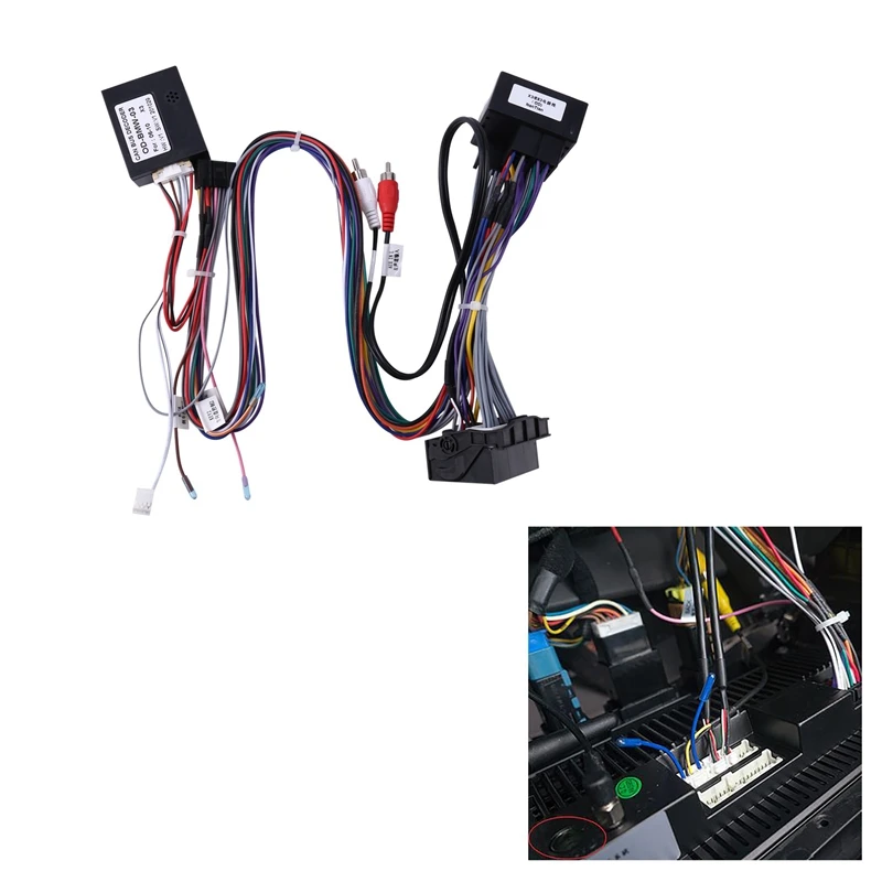 Автомобильный 16-контактный кабель электропроводки с can-шиной для BMW X3/E83(06-10)