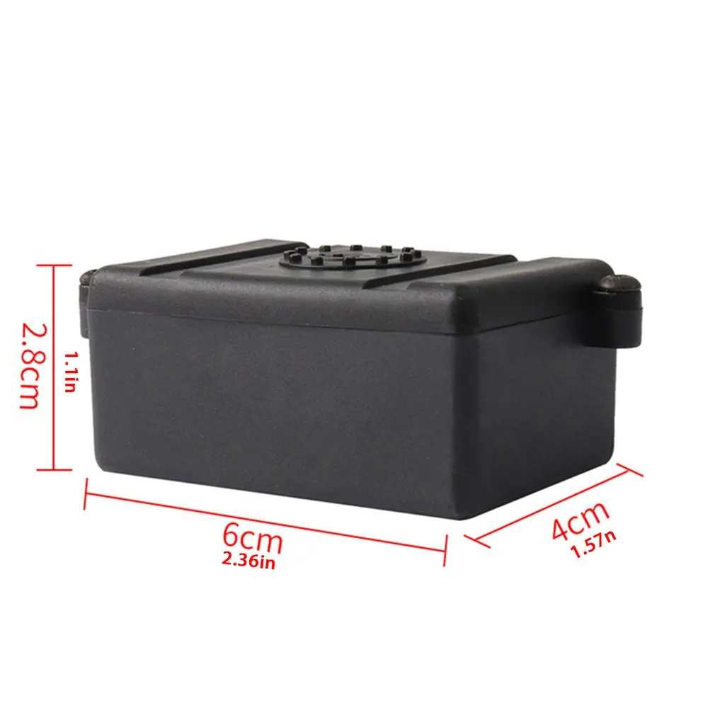 

Receiver RC Car Radio Box Decoration Tool Plastic ESC For 1/10 RC Rock Car Axial SCX10 RC4WD D90 D110 D130