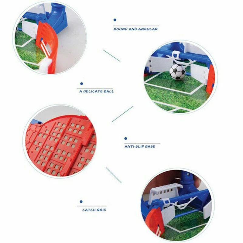 

Mini Tabletops Soccer Game Desktop Football Two Player Finger Sport Toy for Kids PR Sale